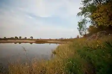 A picture of a camping site perfect for kids.